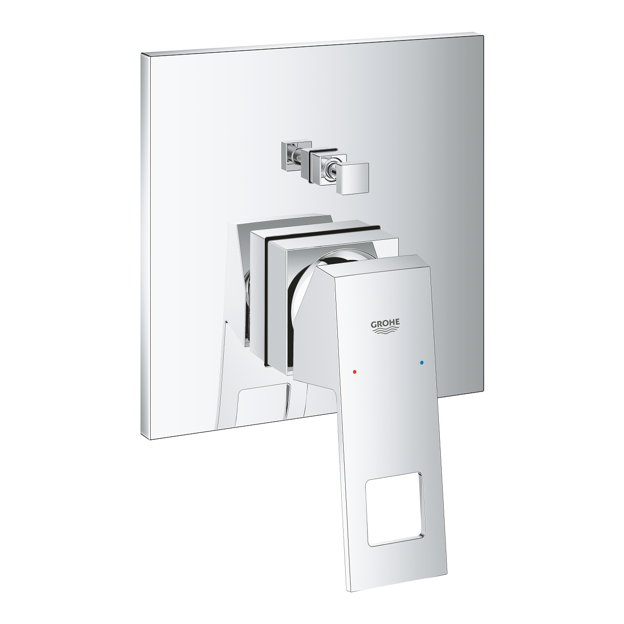 Grohe Eurocube Single-Lever Mixer With 2-Way Diverter - Uniqool