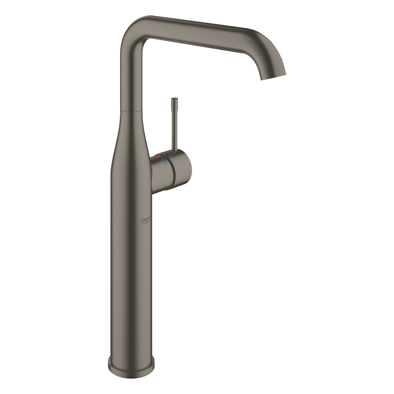 Grohe Essence Single Lever Basin Tall Mixer Tap XL-Size In Brushed Hard ...